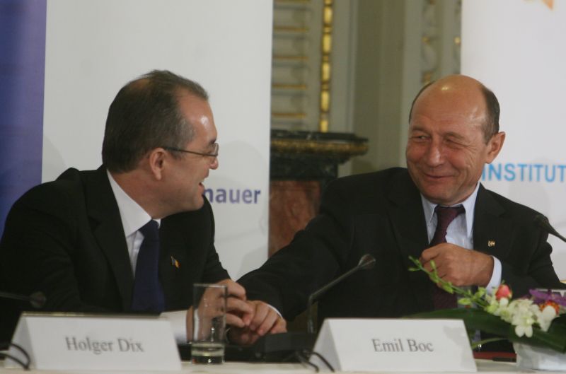 De ce îl susţine Băsescu pe Boc la şefia PDL: "Este un partener loial"