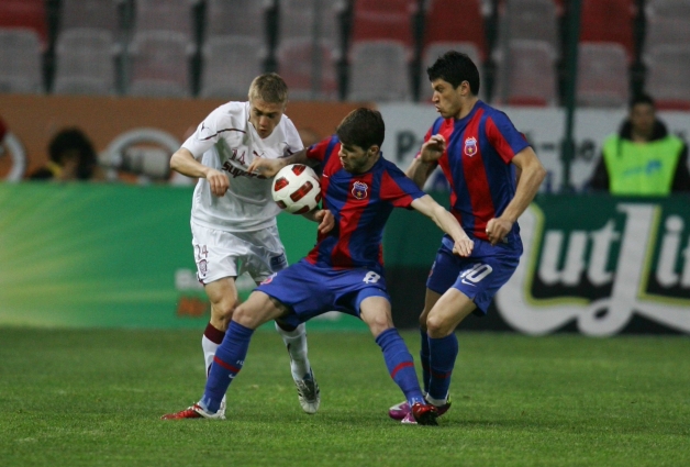 Liga I: Rapid a bătut Steaua în Ghencea | FOTO