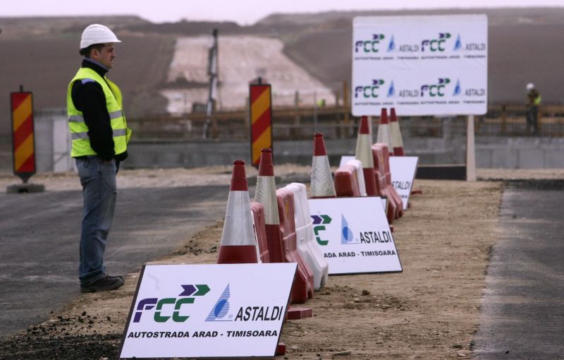 Lucrări ilegale pe Autostrada Arad-Timişoara