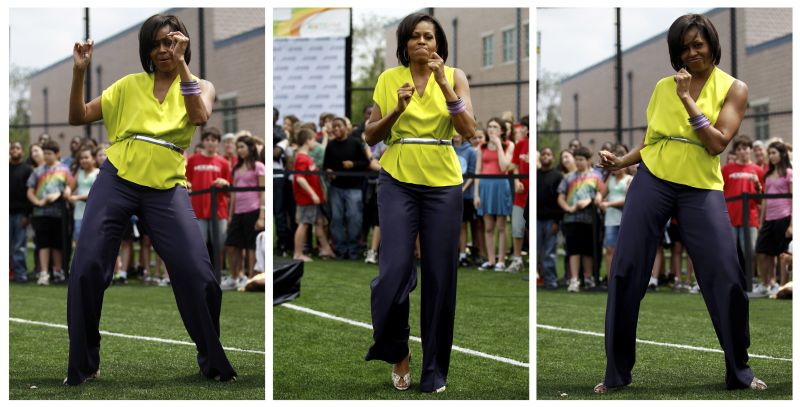 Michelle Obama şi Beyonce, dans împotriva obezităţii