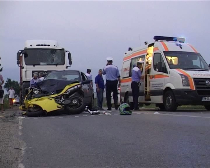Accident mortal de motocicletă la Timişoara