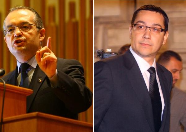 Emil Boc pune condiții lui Victor Ponta pentru confruntarea pe teme economice