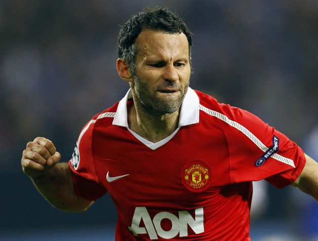 Ryan Giggs, "hat-trick" la amante