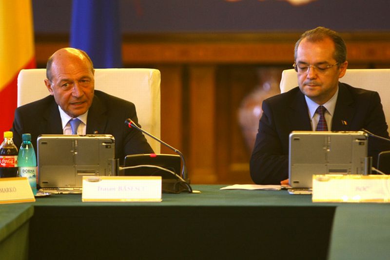 Ce au discutat Traian Băsescu și Emil Boc la Cotroceni