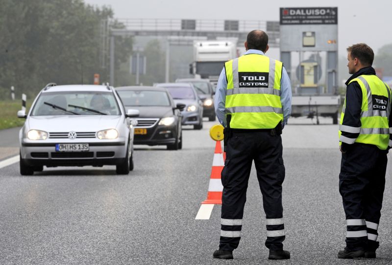 Danemarca a reluat astăzi controalele la frontiere