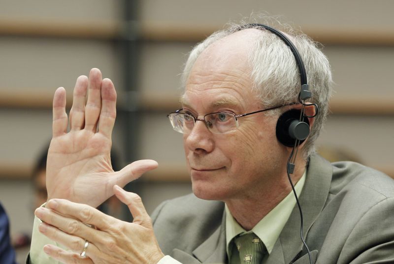 Deutsche Welle: Vizita lui Herman Van Rompuy la Chişinău resuscitează alianţa de guvernare