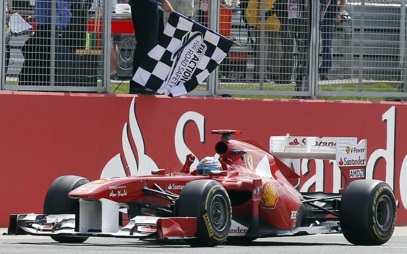 Fernando Alonso a câştigat la Silverstone