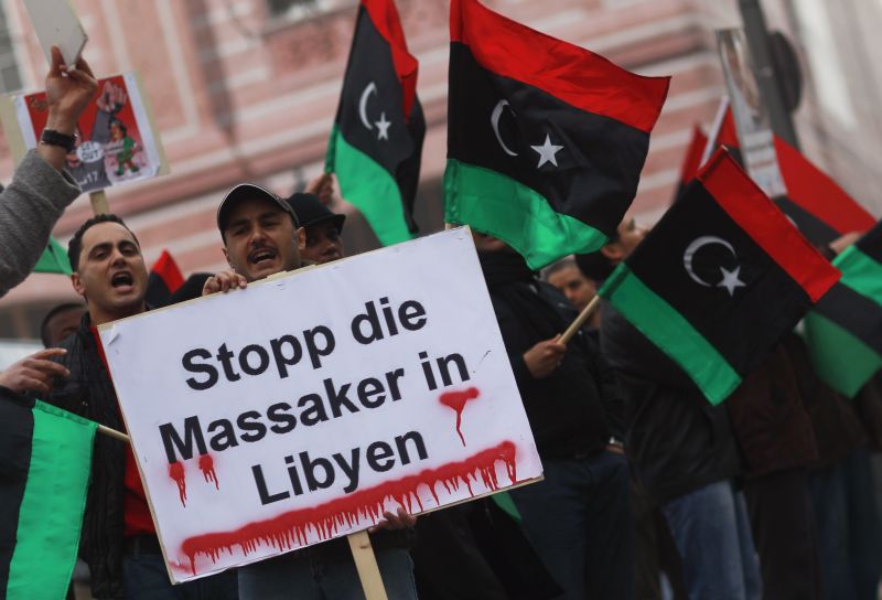 Jurnaliștii televiziunii naționale libieni acuză forțele NATO