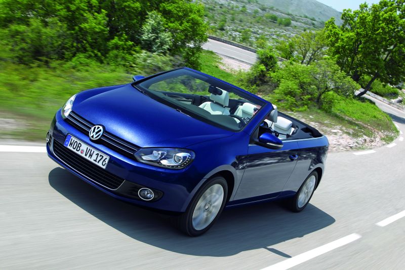 Golful Cabrio, un Volkswagen atipic