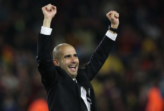 Guardiola, cel mai tare din parcare!