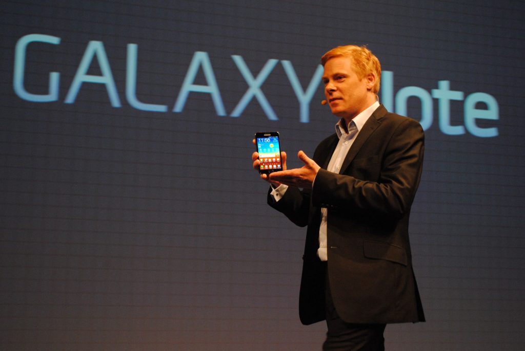 A fost lansat Samsung Galaxy Note, telefonul tabletă | VIDEO