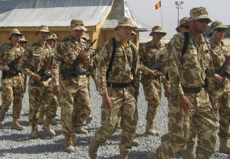 Militar român, rănit în Afganistan