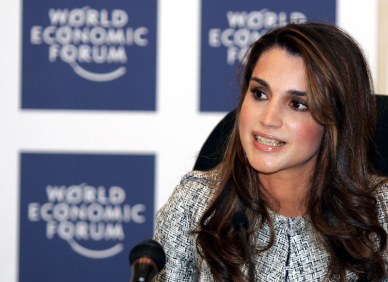 Rania al Abdullah, regina spaţiului virtual