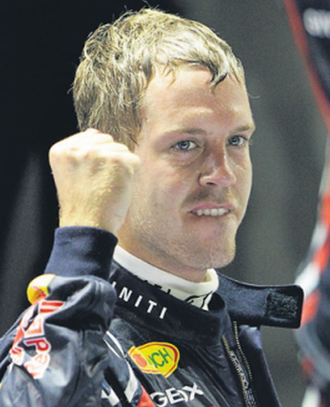 Sebastian Vettel, la un punct de titlu