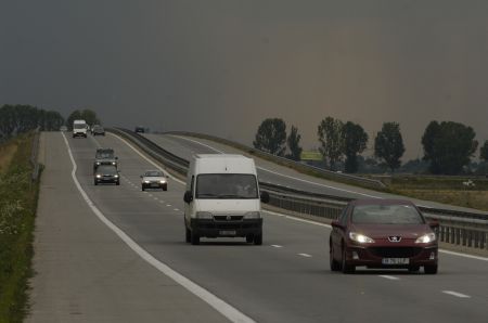 Trafic greu pe Autostrada Soarelui. Vezi de ce se circulă cu dificultate!