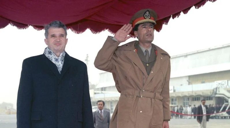 Ceauşescu-Gaddafi: dragoste din interes