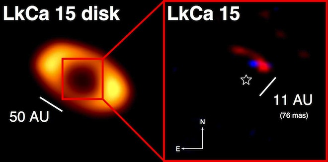 Cum s-a format cea mai tânără exoplanetă