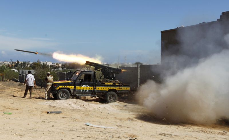 Rachete sol-aer din depozitele libiene au ajuns pe mâna grupării Hamas