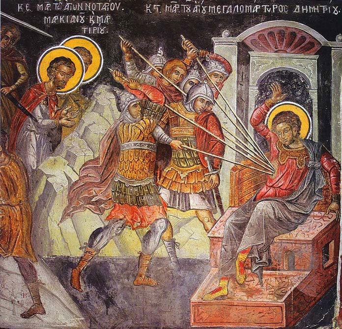 Sfântul Mare Mucenic Dimitrie este prăznuit pe 26 octombrie
