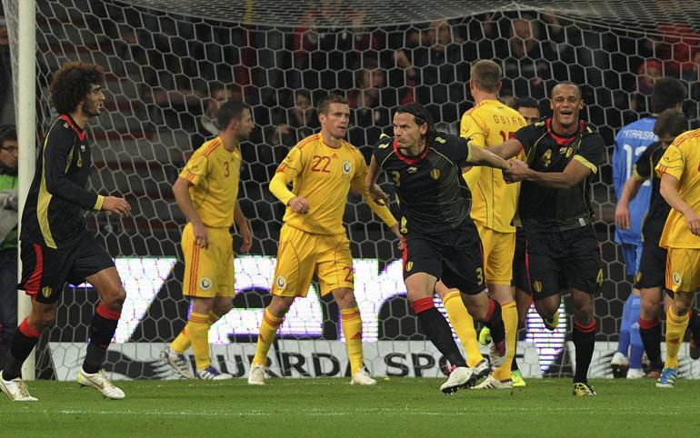 Belgia – România 2-1. Cociş a marcat un autogol. Raţ a ratat un penalty!
