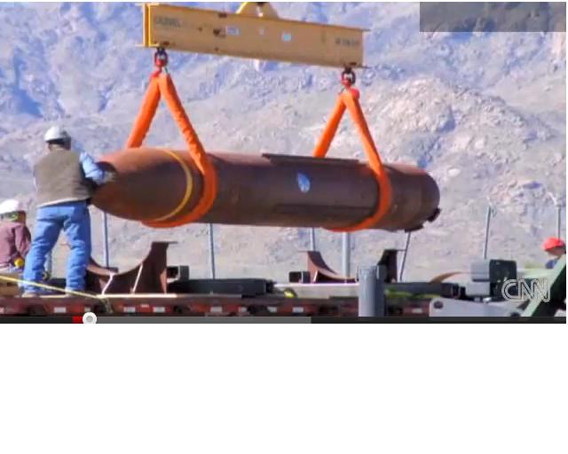 Big Blu, super-bomba SUA care ar putea spulbera buncărele Iranului  VIDEO