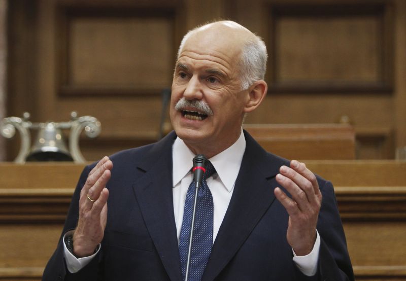 Ce aşteaptă Papandreou de la referendumul care a panicat UE