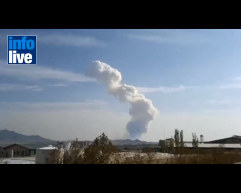 Explozie suspectă la centrala nucleară iraniană de la Isfahan | VIDEO