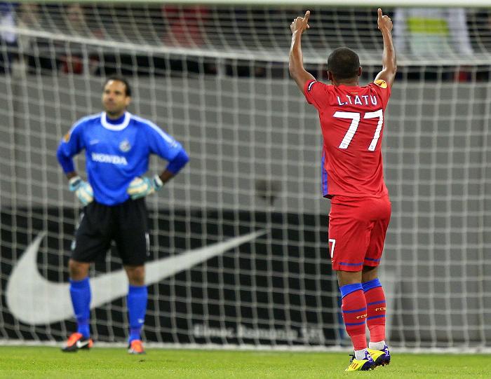 Liga Europa: Steaua - Maccabi 4-2. "Roş-albaştrii" au revenit spectaculos! Show Cristi Tănase