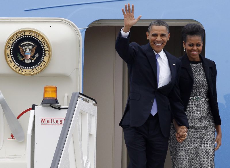 Michelle Obama şi soţia vicepreşedintelui Biden, huiduite la cupa NASCAR | VIDEO