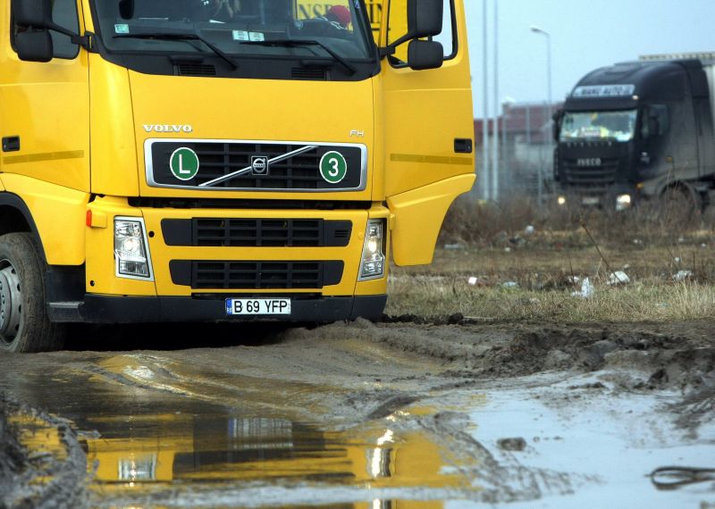 Taxa de tranzit a TIR-urilor prin Timişoara, ilegală