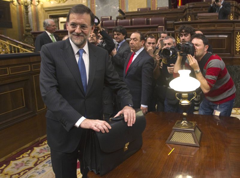 Conservatorul Mariano Rajoy, învestit în funcţia de premier al Spaniei