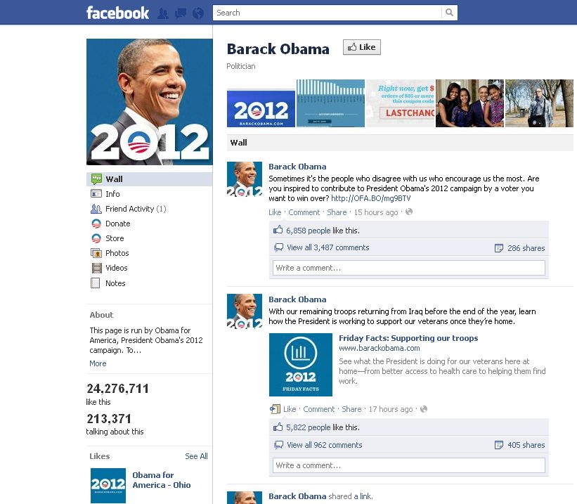 De ce nu vrea Obama să îşi lase fiicele pe Facebook