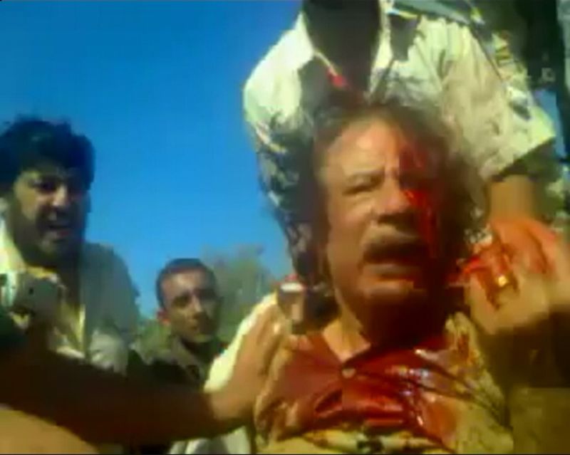 Moartea lui Muammar Gaddafi, posibilă crimă de război