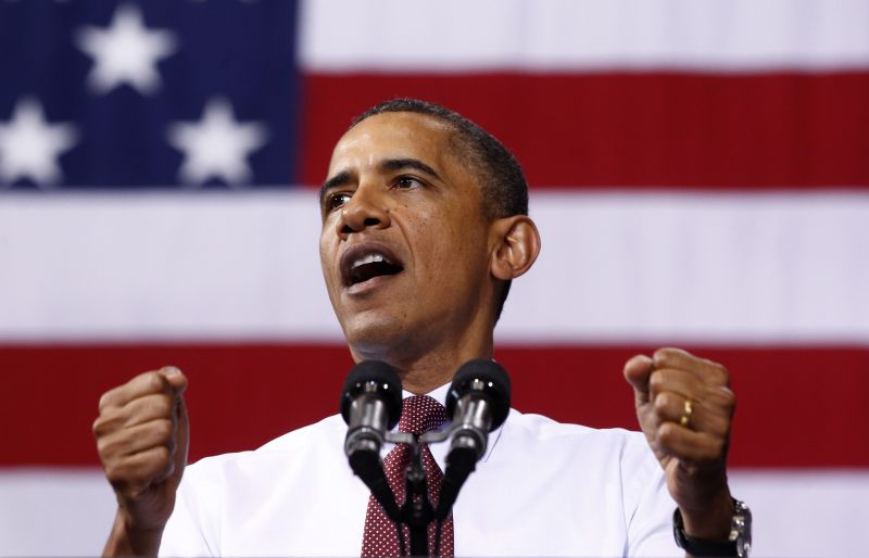 Obama, tot mai nepopular, dar rămâne în grafic pentru un al doilea mandat