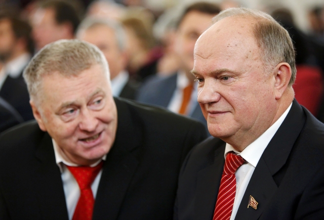 Vladimir Jirinovski şi Ghenadi Ziuganov au intrat oficial în cursa pentru Kremlin