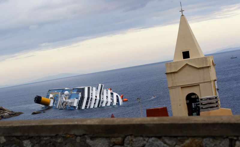 Naufragiul navei Concordia. Un dezastru de 95 de milioane de $ | VIDEO