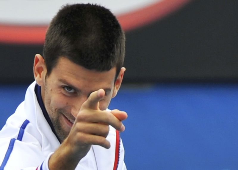 Novak Djokovici a defilat la debutul la Australian Open