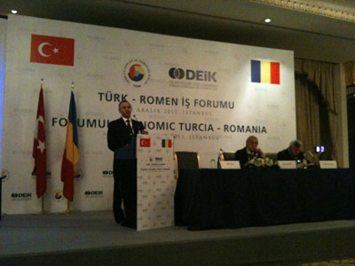 Oamenii de afaceri turci: România, mai bună pentru investiţii decât multe state UE