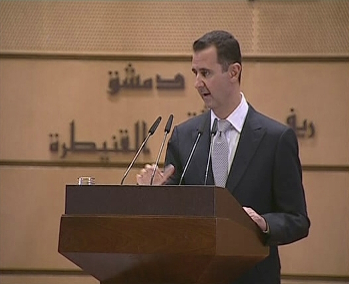 Președintele Bashar al-Assad: Violențele din Siria fac parte dintr-o conspirație externă
