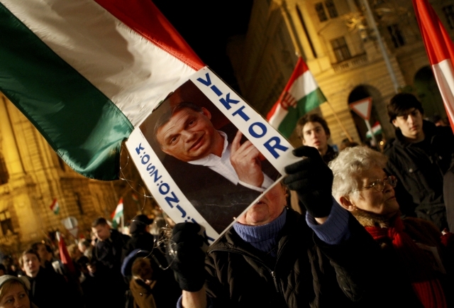 Ungaria: Manifestaţie de solidaritate cu premierul Viktor Orban