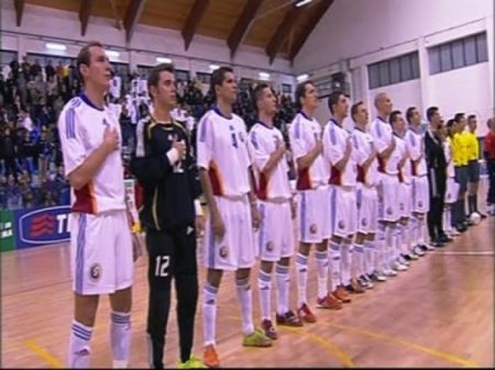 CE de Futsal: România dă piept cu Spania