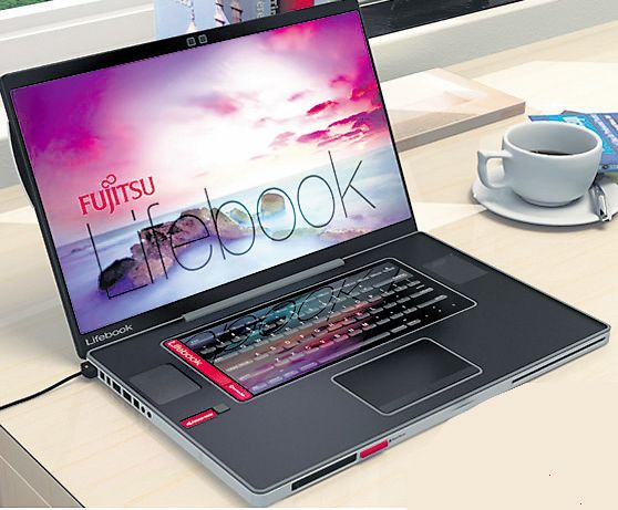 Fujitsu Lifebook, laptopul compus din trei gadgeturi