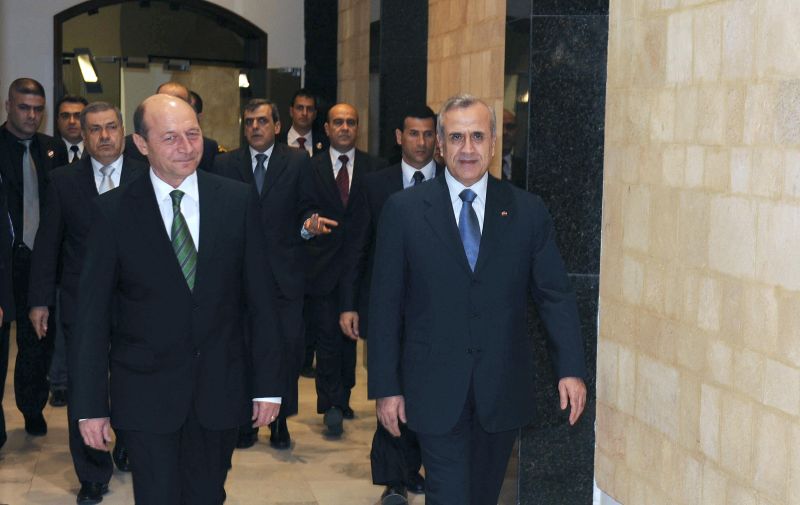 Preşedintele Libanului, la Bucureşti
