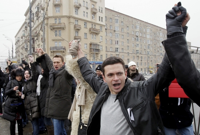 Proteste pentru alegeri corecte la Moscova. ”Nu îl lăsați pe Putin să intre în Kremlin”