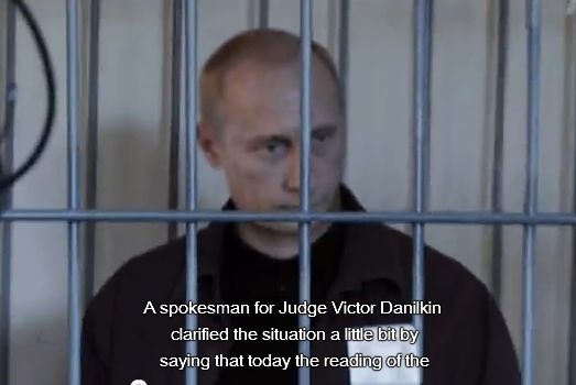 Un film face furori pe Internet: Vladimir Putin, după gratii | VIDEO