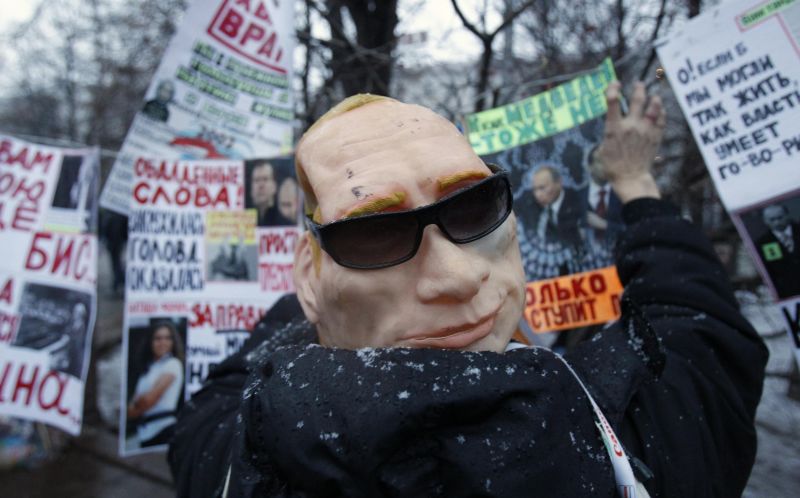 Contestatarii lui Putin, pregătiți să-și instaleze corturi lângă Kremlin