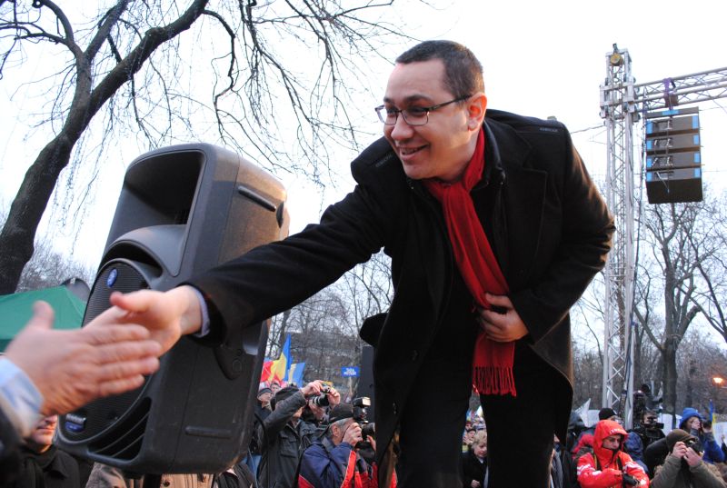 Ponta: UNPR, partid privat al Elenei Udrea. Excludem orice colaborare, nu va intra în Parlament