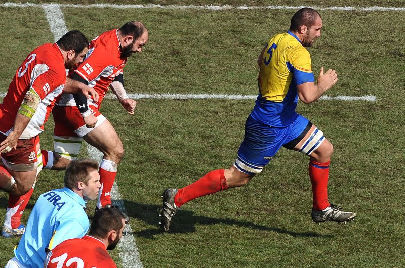 Rugby: România - Georgia 13-19. Stejarii, învinși din nou