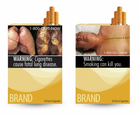 „Sperietorile” de pe pachetele de ţigări incită spiritele în SUA. Ce au decis judecătorii despre imaginile șocante