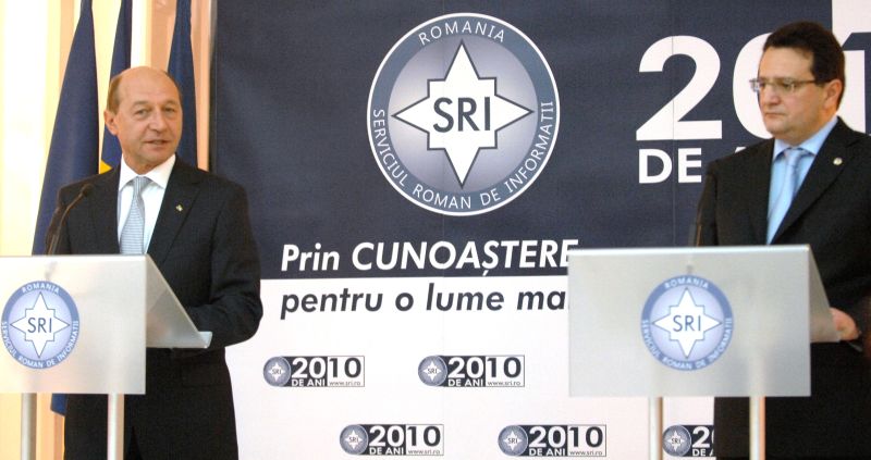 SRI își prezintă bilanțul în prezența lui Traian Băsescu. 1383 de informări la DNA și DIICOT